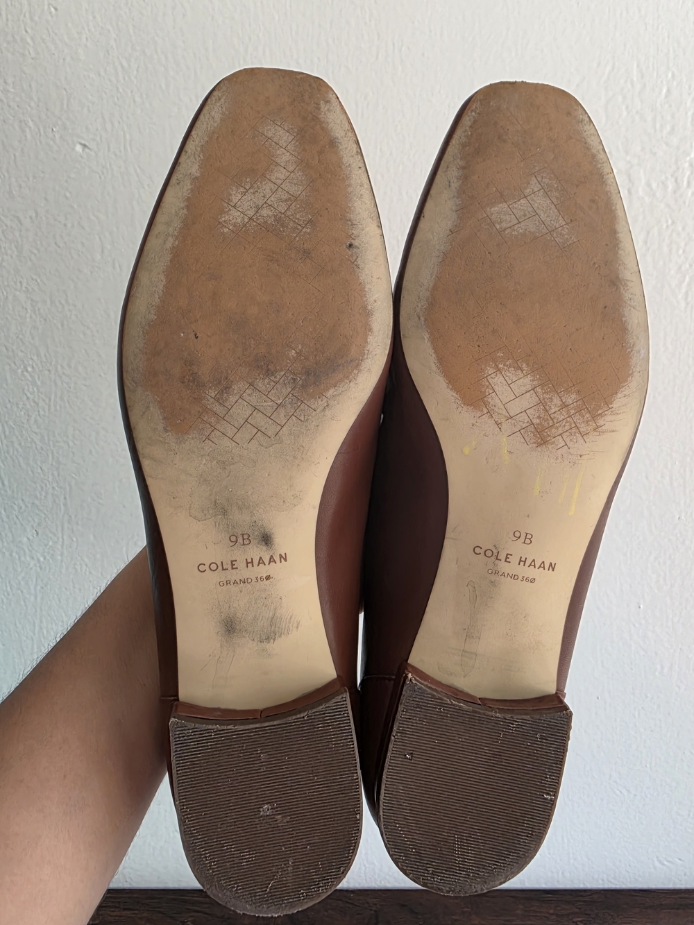 Cole Haan Women's Chestnut Leather Penny Loafers - Picture 12 of 12